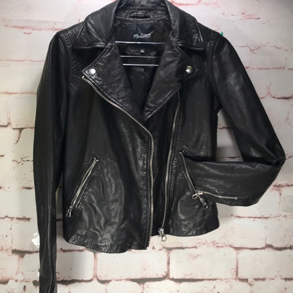 MADEWELL Leather Jacket, NWOT
